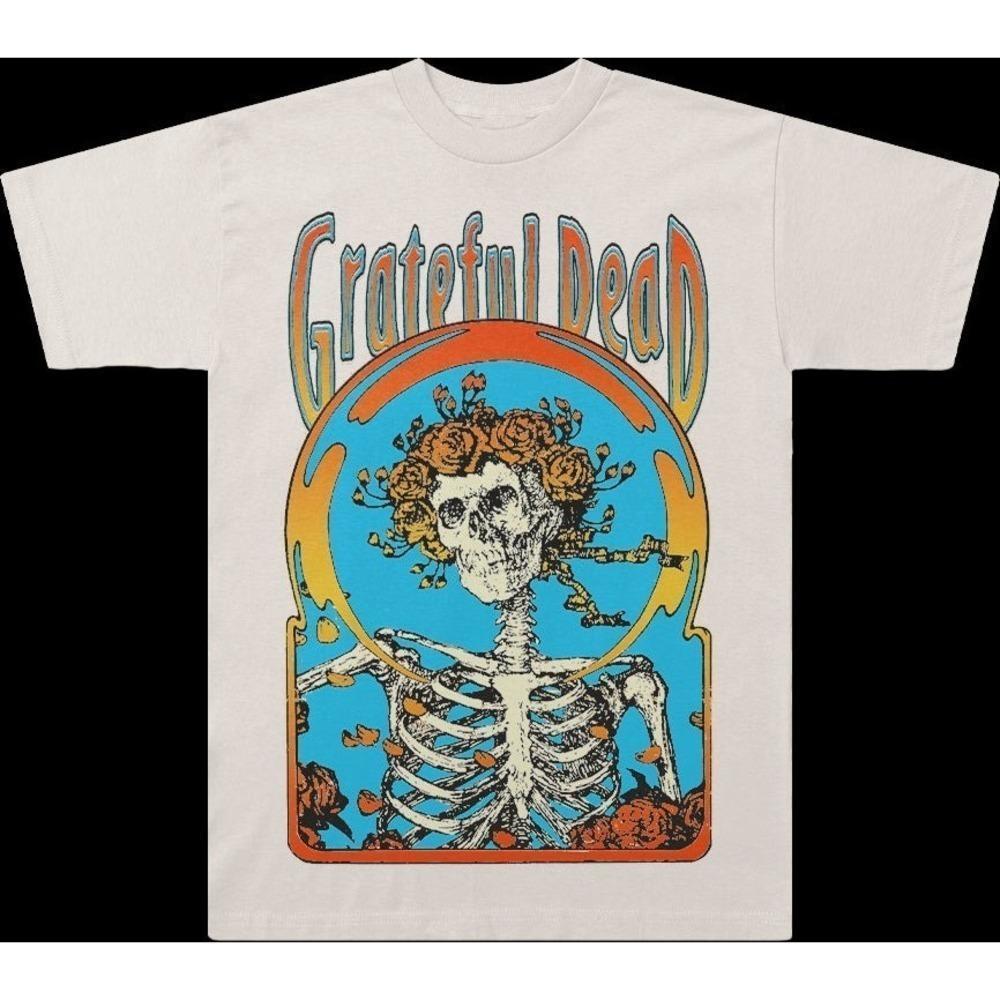 Flower Skeleton Grateful Dead Unisex Tshirt Gift For Fan
